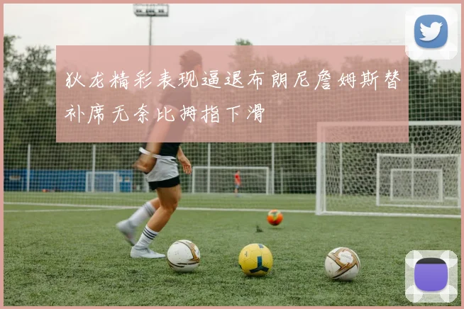 狄龙精彩表现逼退布朗尼詹姆斯替补席无奈比拇指下滑