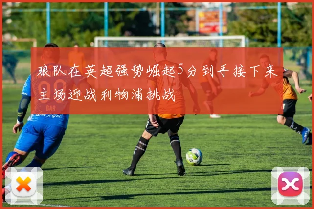 狼队在英超强势崛起5分到手接下来主场迎战利物浦挑战
